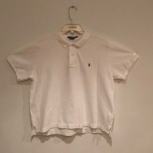 WHITE RALPH LAUREN POLO